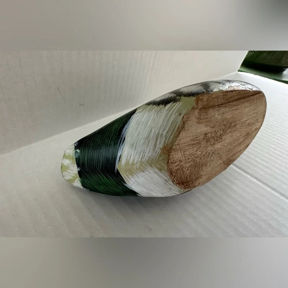 Handcrafted Wooden Duck Figurine - Picture 11 of 14